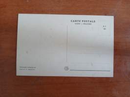 Vanha postikortti Petsamo Parkkina
