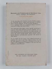 Religion and Nationalism in Southeast Asia - Burma, Indonesia, the Philippines