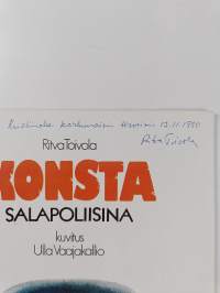 Konsta salapoliisina (signeerattu, tekijän omiste)