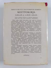 Kreivitär Eva Mannerheim Sparren keittokirja herkkusuille ja tavallisille nälkäisille