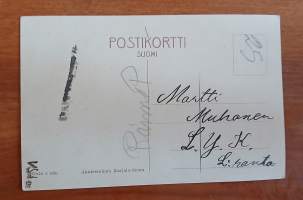 Vanha postikortti Inkerin puolesta