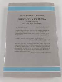 Russian religious philosophy : selected aspects