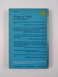 Writers at work : the Paris review interviews, third series