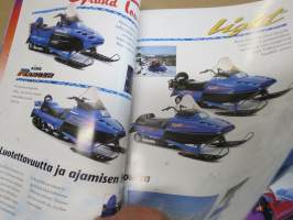 Lynx moottorikelkka 1995 -myyntiesite / snow scooter brochure