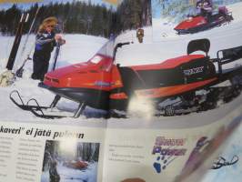 Lynx moottorikelkka 1995 -myyntiesite / snow scooter brochure