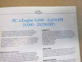 SEMT Pielstick PC4 Diesel Engines (laivamoottorit) - Wärtsilä Turku Shipyards -myyntiesite