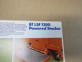 BT LSF 1200 Powered Stacker /  Truck, trukki / pinkkari -myyntiesite