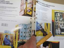 Hyster 3-pyöräiset sähkötrukit J 25-35 A sarja / trukki -myyntiesite