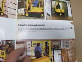 Hyster 3-pyöräiset sähkötrukit J 25-35 A sarja / trukki -myyntiesite