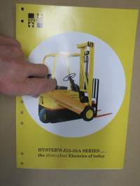 Hyster 3-wheel Elecric trucks J 25-35 A series / trukki -myyntiesite