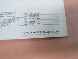 Toyota ilmarenkaiset 2-2,5 ton / trukki -myyntiesite