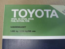 Toyota ilmarenkaiset 1,5 - 1,75 ton / trukki -myyntiesite