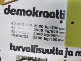Toyota kimmorenkaiset 2.00 - 2.50 ton / trukki -myyntiesite