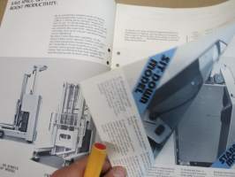 Toyota electric reach trucks / trukki -myyntiesite