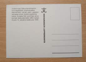 Mannerheim Lappeenrannassa 1934 -postikortti