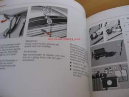 Mercedes-Benz 230 E -instruktionsbok (Typ 123)