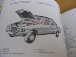 Mercedes-Benz 230 E -instruktionsbok (Typ 123)
