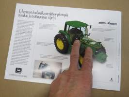 John Deere 6000-sarjan 6-sylinterinen traktorimallisto 110-130 hv 6600, 6800, 6900 -myyntiesite