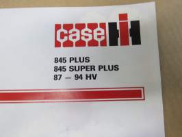 Case IH 845 Plus, super Plus 87-94 hv traktori -myyntiesite, ruotsinkielinen