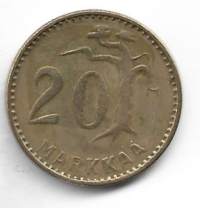 20   markkaa  1953