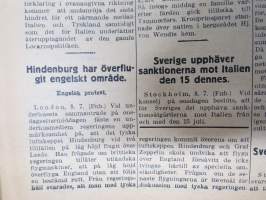 Wiborgs Nyheter 9.7.1936