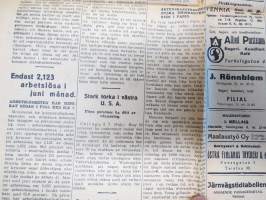Wiborgs Nyheter 9.7.1936