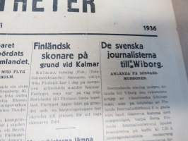 Wiborgs Nyheter 16.7.1936