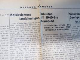 Wiborgs Nyheter 1.8.1936