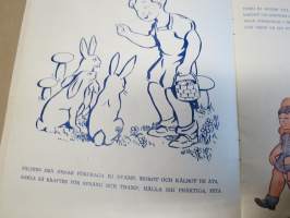 Mats och Majkens missöden -småfolket hjälper... slaget stundar - slut är all frid - nu gäller kämpa och strida -talkoo- ja sotahenkinen julkaisu lapsille v. 1942