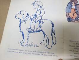 Mats och Majkens missöden -småfolket hjälper... slaget stundar - slut är all frid - nu gäller kämpa och strida -talkoo- ja sotahenkinen julkaisu lapsille v. 1942