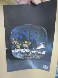 Arabia Finland 1984 - Tuotekuvasto - keräiluotteet, lahjaesineet, taideteolliset, erikoiskalustot, ruukut ja maljakot -kuvitettu