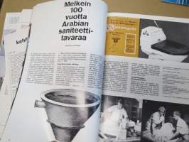 Keramiikka ja lasi - Arabian 100-vuotisjuhlanumero 1973