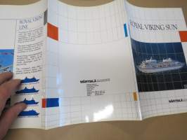 Royal Viking Sun - Wärtsilä Marine 1988 -laivaesite, englanninkielinen