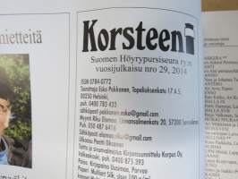 Korsteeni 2014 Suomen Höyrypursiseura ry -vuosijulkaisu