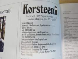 Korsteeni 2017 Suomen Höyrypursiseura ry -vuosijulkaisu