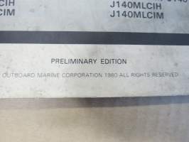 OMC - Evinrude Parts catalog V-4 Models 1980 - Perämoottorin varaosaluettelo v. 1980, Katso kuvista tarkempi malliluettelo ja sisältö