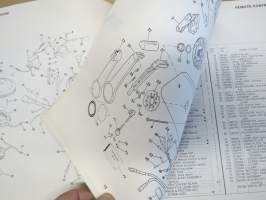 OMC - Evinrude Parts catalog V-4 Models 1980 - Perämoottorin varaosaluettelo v. 1980, Katso kuvista tarkempi malliluettelo ja sisältö