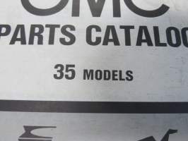 OMC - Evinrude Parts catalog 35 Models 1980 - Perämoottorin varaosaluettelo v. 1980, Katso kuvista tarkempi malliluettelo ja sisältö