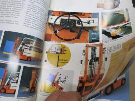 Datsun sähkötrukit BO1 Series 1981 - trukki -myyntiesite