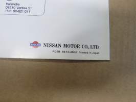 Nissan FO5-trukkisarja 1983 - trukki -myyntiesite