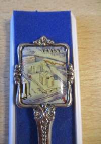 Matkamuisto Lusikka - Vaasa : Silverplated