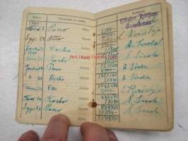 Kiikalan Rekijoen Osuuskassa säästökirja nr 840 Iivari Karistoja