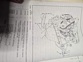 Allis chalmers HD11G ja HD11GC varaosaluettelo.