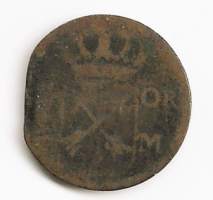 Ruotsi 1 öre 1725  -  kolikko