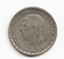 Ruotsi - 1 kruunu 1943 hopeaa 6 g 0,800