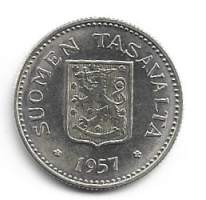 200  markkaa  1957 hopeaa