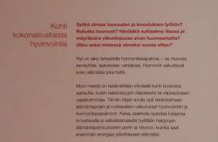 Hormonitasapaino - Opas energiseen elämään. ( Hyvinvointi, ravinto, liikinta, painonhallinta, elämäntapamuutokset )