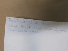 Toyota JM jäärata Jorma Viitala - Ralli / jokkis -moottoriurheilu, valokuva