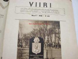 Viiri 1938 nr 4 Neovius Oy asiakaslehti