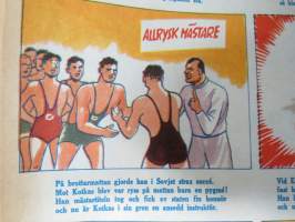 Rekord-magasinet 1947  II nr 24-47 puolivuosikerta, sisältö urheilua, kertomuksia, ajanvietettä, artikkelissa mm. Emil Zatopek, Elis Ask, Matti Järvinen...